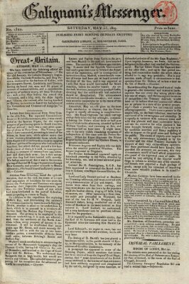 Galignani's messenger Samstag 15. Mai 1819