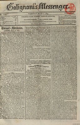 Galignani's messenger Dienstag 18. Mai 1819