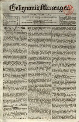 Galignani's messenger Dienstag 10. August 1819