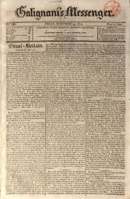 Galignani's messenger Freitag 19. November 1819