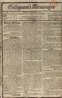 Galignani's messenger Dienstag 8. Februar 1820