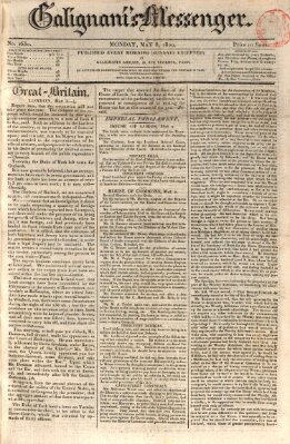 Galignani's messenger Montag 8. Mai 1820