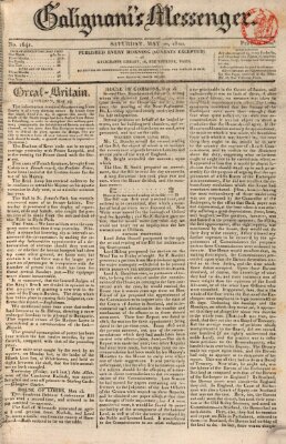 Galignani's messenger Samstag 20. Mai 1820