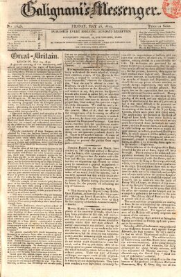 Galignani's messenger Freitag 26. Mai 1820