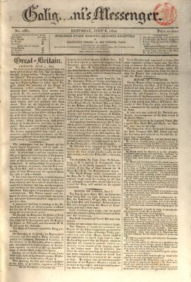 Galignani's messenger Samstag 8. Juli 1820