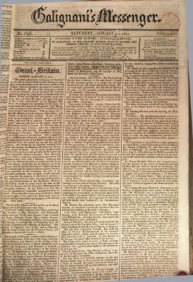 Galignani's messenger Samstag 20. Januar 1821