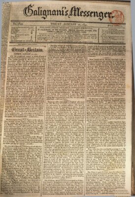 Galignani's messenger Freitag 26. Januar 1821