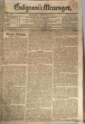 Galignani's messenger Samstag 3. Februar 1821