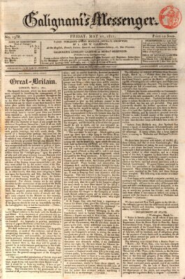 Galignani's messenger Freitag 11. Mai 1821