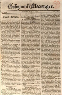 Galignani's messenger Montag 14. Mai 1821