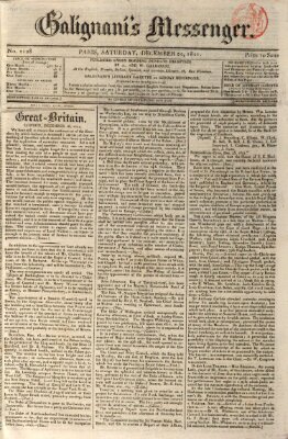 Galignani's messenger Samstag 22. Dezember 1821