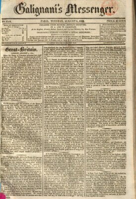 Galignani's messenger Dienstag 6. August 1822