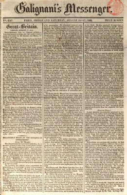 Galignani's messenger Freitag 16. August 1822