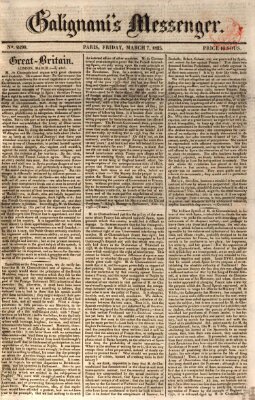 Galignani's messenger Freitag 7. März 1823
