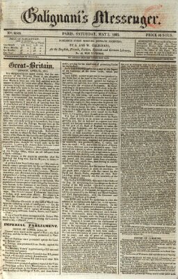 Galignani's messenger Samstag 3. Mai 1823