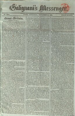 Galignani's messenger Samstag 8. November 1823