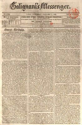 Galignani's messenger Samstag 3. Januar 1824