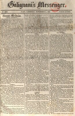 Galignani's messenger Samstag 6. November 1824