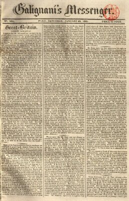 Galignani's messenger Samstag 29. Januar 1825