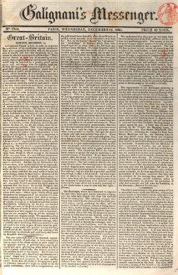 Galignani's messenger Mittwoch 14. Dezember 1825