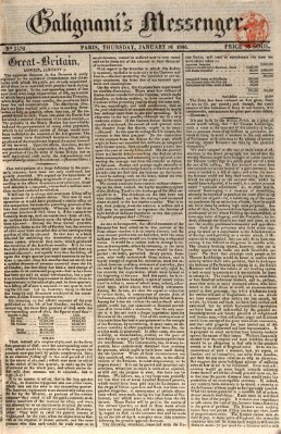 Galignani's messenger Donnerstag 12. Januar 1826