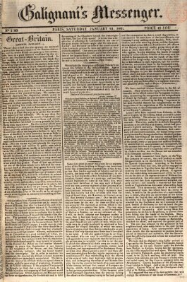 Galignani's messenger Samstag 21. Januar 1826