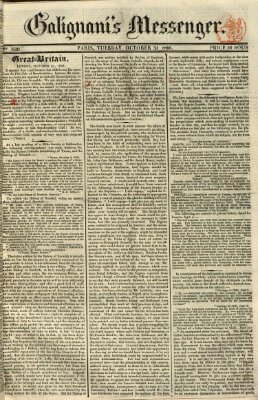 Galignani's messenger Dienstag 31. Oktober 1826