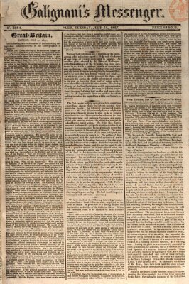 Galignani's messenger Dienstag 31. Juli 1827