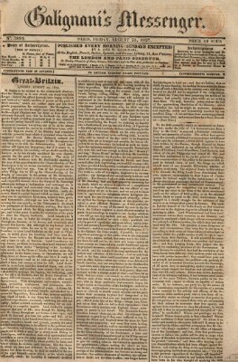 Galignani's messenger Freitag 31. August 1827