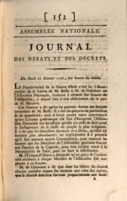 Journal des débats et des décrets Donnerstag 21. Januar 1790