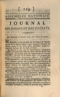 Journal des débats et des décrets Freitag 29. Januar 1790