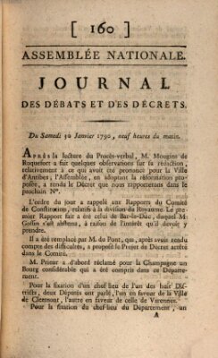 Journal des débats et des décrets Samstag 30. Januar 1790