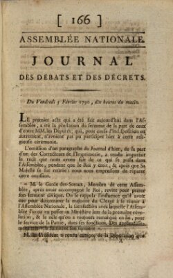 Journal des débats et des décrets Freitag 5. Februar 1790