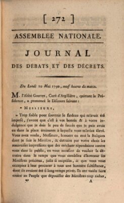 Journal des débats et des décrets Montag 10. Mai 1790