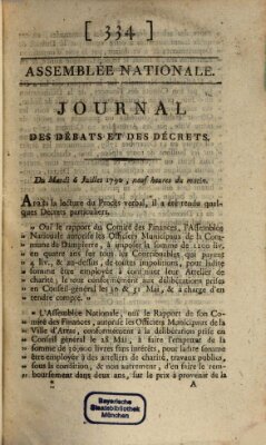 Journal des débats et des décrets Dienstag 6. Juli 1790