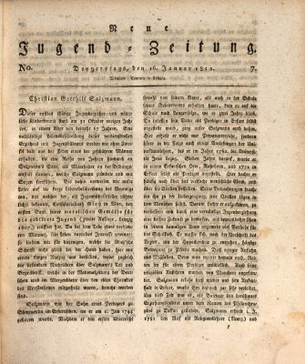 Neue Jugendzeitung (Bildungsblätter oder Zeitung für die Jugend) Donnerstag 16. Januar 1812