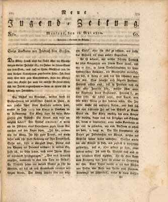 Neue Jugendzeitung (Bildungsblätter oder Zeitung für die Jugend) Montag 18. Mai 1812