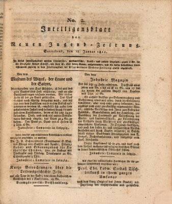 Neue Jugendzeitung (Bildungsblätter oder Zeitung für die Jugend) Samstag 18. Januar 1812