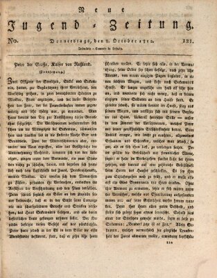 Neue Jugendzeitung (Bildungsblätter oder Zeitung für die Jugend) Donnerstag 8. Oktober 1812