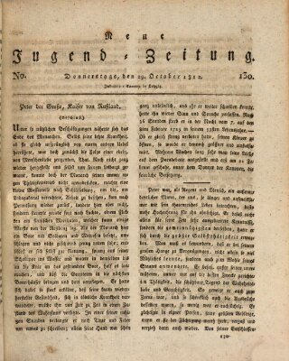 Neue Jugendzeitung (Bildungsblätter oder Zeitung für die Jugend) Donnerstag 29. Oktober 1812