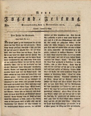 Neue Jugendzeitung (Bildungsblätter oder Zeitung für die Jugend) Samstag 7. November 1812