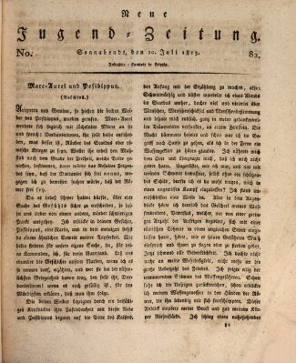 Neue Jugendzeitung (Bildungsblätter oder Zeitung für die Jugend) Samstag 10. Juli 1813