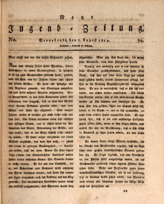 Neue Jugendzeitung (Bildungsblätter oder Zeitung für die Jugend) Samstag 7. August 1813