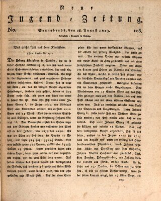 Neue Jugendzeitung (Bildungsblätter oder Zeitung für die Jugend) Samstag 28. August 1813