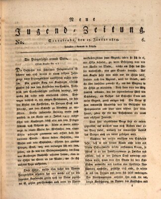 Neue Jugendzeitung (Bildungsblätter oder Zeitung für die Jugend) Samstag 15. Januar 1814