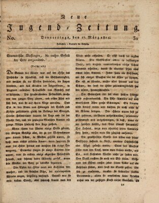 Neue Jugendzeitung (Bildungsblätter oder Zeitung für die Jugend) Donnerstag 17. März 1814