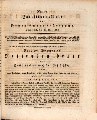 Neue Jugendzeitung (Bildungsblätter oder Zeitung für die Jugend) Samstag 20. Mai 1815