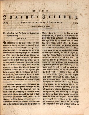 Neue Jugendzeitung (Bildungsblätter oder Zeitung für die Jugend) Donnerstag 19. Oktober 1815