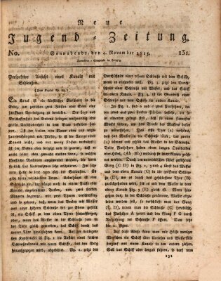 Neue Jugendzeitung (Bildungsblätter oder Zeitung für die Jugend) Samstag 4. November 1815