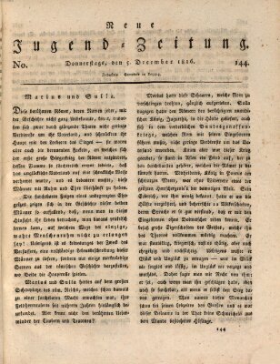 Neue Jugendzeitung (Bildungsblätter oder Zeitung für die Jugend) Donnerstag 5. Dezember 1816